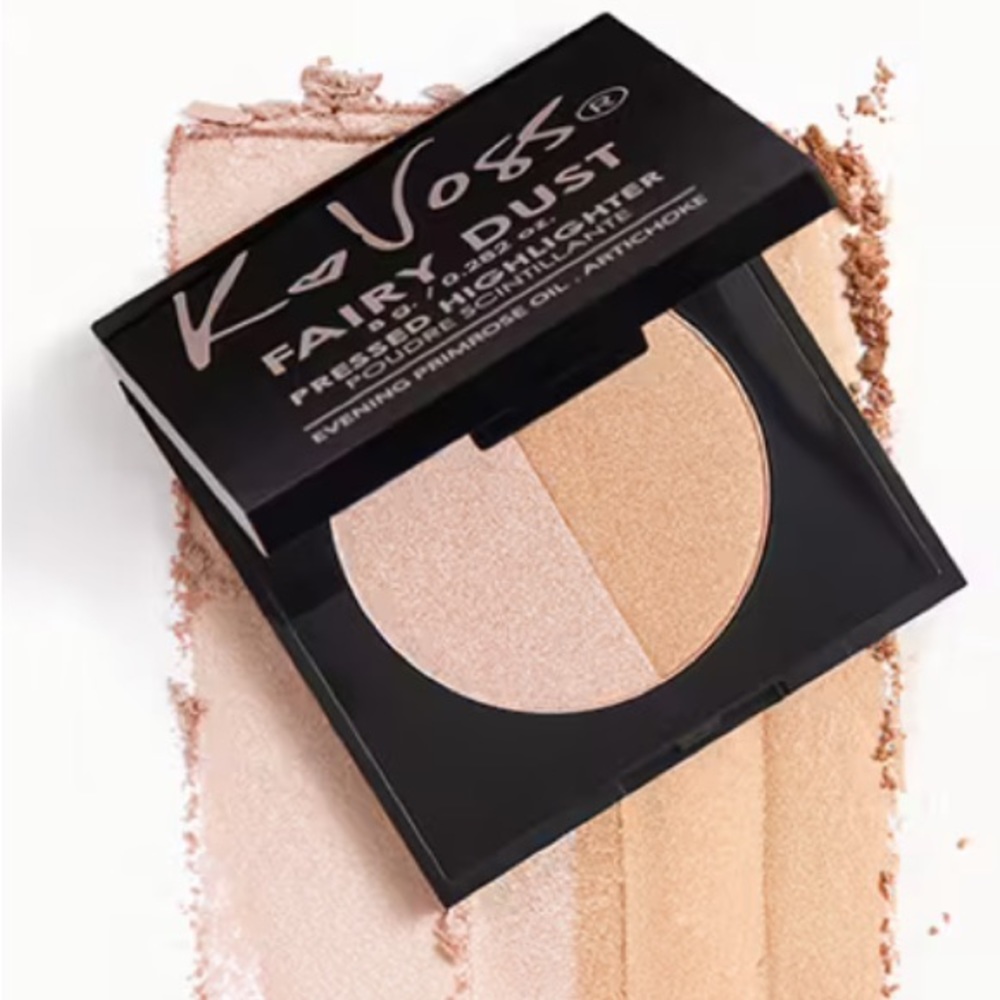 KVoss Fairy Dust Pressed Highlighter in Moonlight & Starkissed NIB